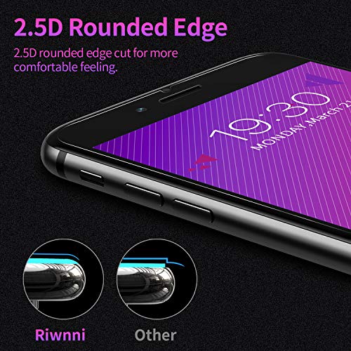 RIWNNI [3 Pezzi Vetro Temperato per iPhone 6S/6