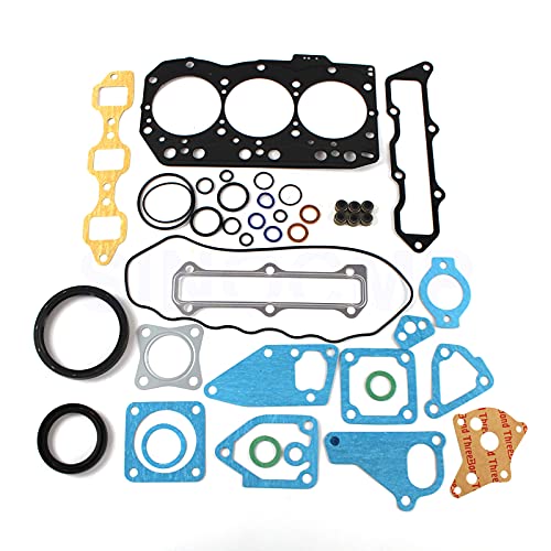 3TNV82 3TNV82A Kit guarnizioni motore - SINOCMP Parti dell'escavatore per Yanmar VIO35 miniescavatore, 3 mesi di garanzia