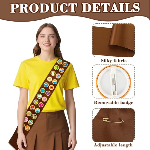 Écharpe de scout d'Halloween pour camping et soirées déguisées - 4