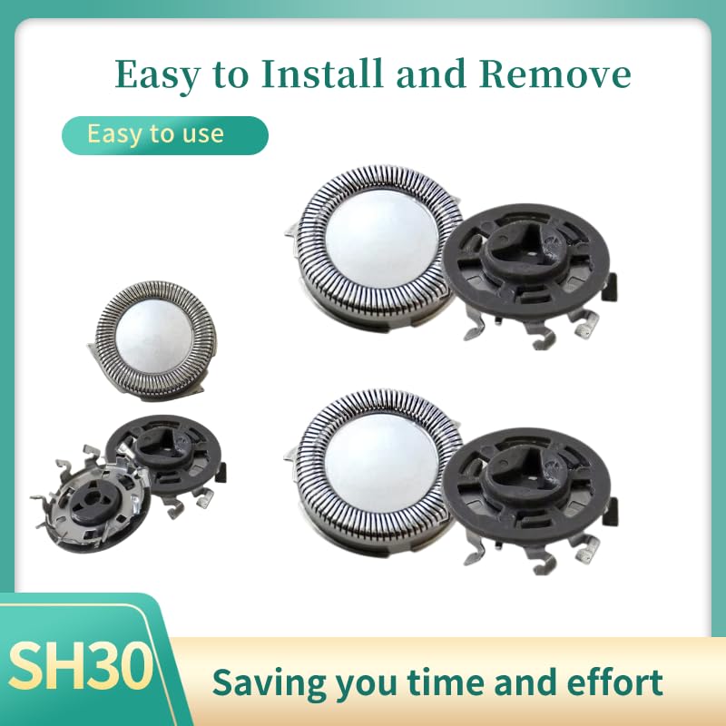 Miniatura 5 de SH30 - Cuchillas de repuesto para afeitadora eléctrica para hombre Philips Norelco Shaver Series 3000, 2000, 1000 con hoja de afilado duradera,