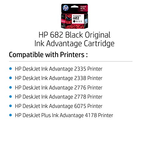 HP 682 Black Original Ink Advantage Cartridge (Image - 3)