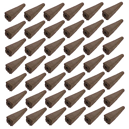 BESPORTBLE 50 Pezzi Blocchi Nutrienti per Coltivazione Piante Terreno Naturale Pressato per Coltura Fuori Suolo Blocco Terreno per Giardinaggio e Vivaismo