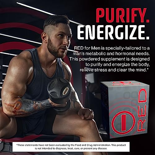 Image of bHIP - Red For Men (Fit) - Supplement Formula, Amino Acid - 30 Servings | Features an Amino Acid Complex, Green Tea Extract, Botanical Extracts to Support Energy and Daily Performance in Men