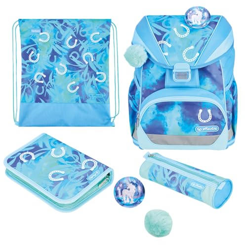 Herlitz Kinder Ultralight XL Grundschulranzen, Blau
