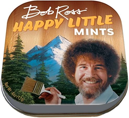 The Unemployed Philosophers Guild Bob Ross Happy Little Breath Mints