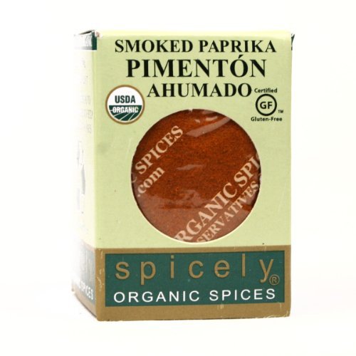 Spicely Organic Paprika Smoked 1 Lb Bag Certified Gluten Free