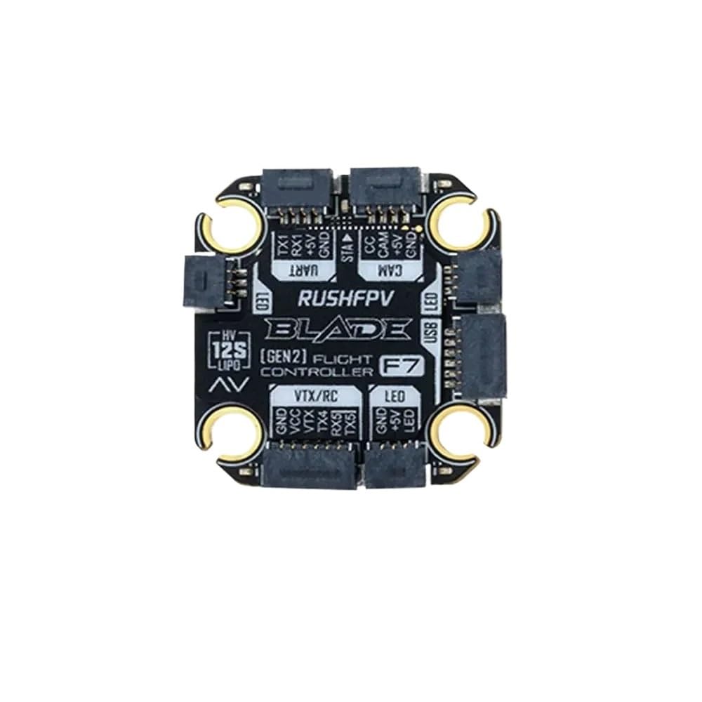 Do RUSHFPV dla BLADE V2 F722 Mini kontroler lotu analogowy/cyfrowy i 50A/60A 3-6S BLHeli_32 4-w-1 ESC RC dronów FPV(F722 Analog Mini FC)