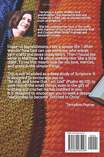 Stitched In Christ: A 'Knit and Crochet Bible Study' - Devotional/Journal image 2