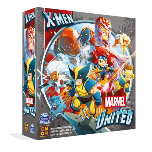 Marvel United X-Men Asmodee jeu de table stratégique 10 ans et plus