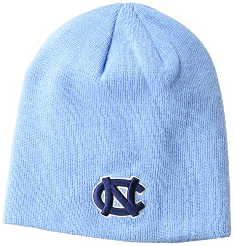 NCAA Zephyr North Carolina Tar Heels Mens Edge Knit Beanie, Adjustable, Team Color