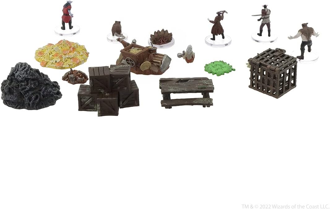 WizKids D&D Icons of The Realms: Adventure in a Box - Wererat Den