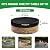 NEVERLAND Round Fire Pit Cover for In-Ground Fire Pits, 52-57 Inch Heavy Duty 600D Waterproof Outdoor Firepit Cover, Fits Built-In Stone Fire Pits, Black