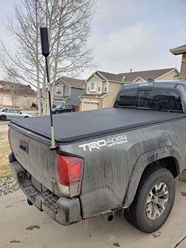 Image of Rago Fabrication CB Antenna Mount or Whip Flag Mount for 2016-2023 Toyota Tacoma 3rd Gen | Passenger Side | Made in The USA | Truck Bed Mounted