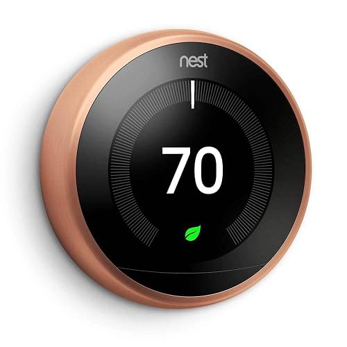 Google Nest Learning Smart Thermostat (Copper)