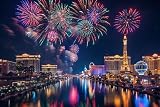Fireworks Over Las Vegas Strip Jigsaw Puzzle for Adults 1000 Pieces Fun Educational Games Toy Birthday Gift Art Home Decor