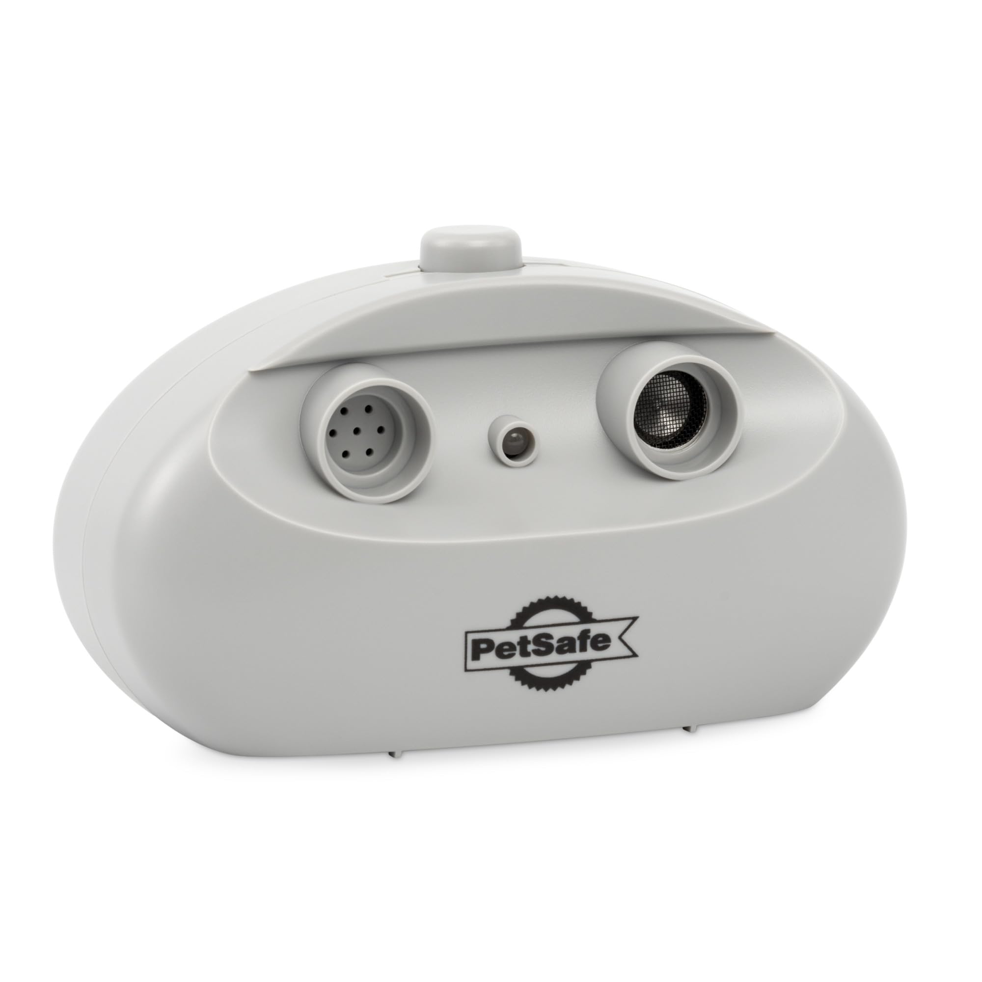 PetSafe Control ultrasónico de ladridos para perros en interiores, sin necesidad de collar, rango de hasta 25 pies, sistema de entrenamiento para mascotas antiladridos, automático con botón de entrenamiento manual
