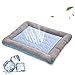 PETCUTE Cuccia per Cani Raffreddamento Cuscino Tappetino Rinfrescante per Cane Gatto Materassino Autorinfrescante