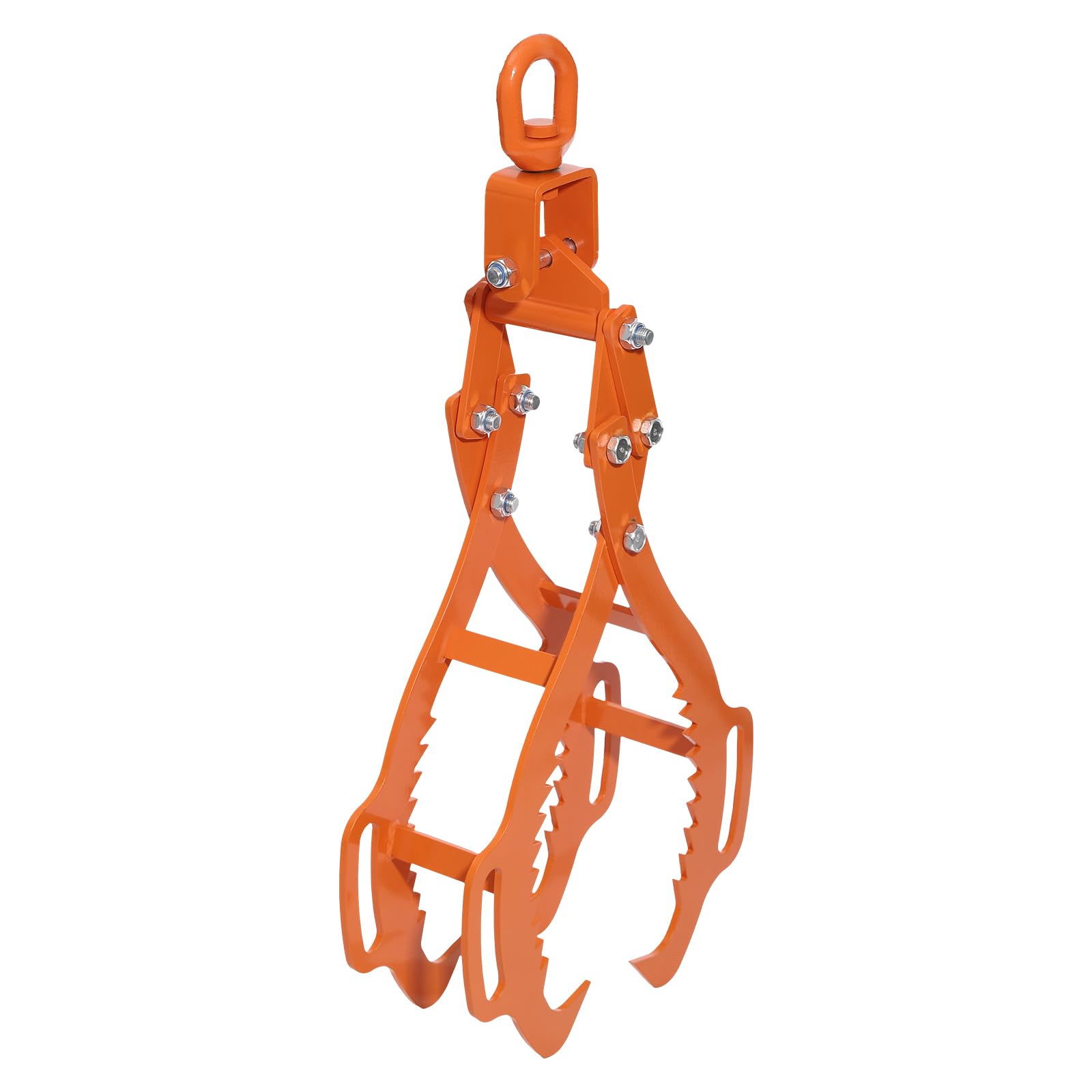 Alicates de elevación de tronco de árbol de 28 pulgadas para levantar troncos y pinzas de madera con diseño de cuatro garras, tamaño máximo de apertura 71 cm para silvicultura y construcción