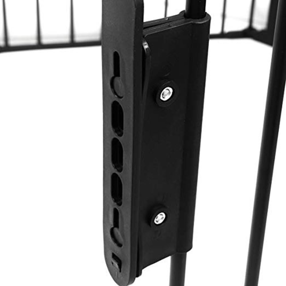 Salvachispas Chimenea Hermosa Pantalla for Chimenea ignífuga de Cinco Capas Hierro y Metal, Valla Plegable Negra Protector Chimenea