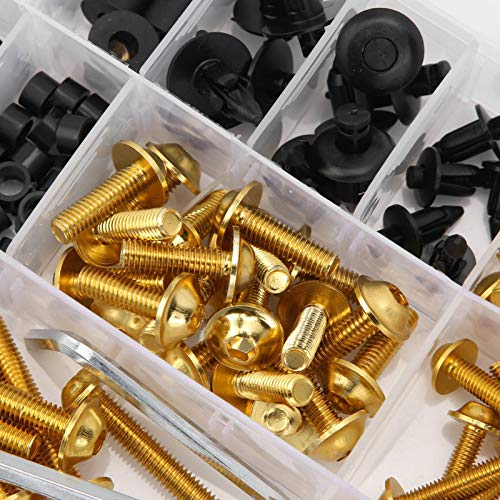 Kit de carénage d'exception et pare-brise moto gold