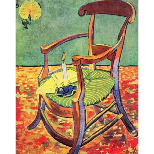 Van Gogh Paul Gauguin's chair toile roulée 101,6x127 cm pour grand mur vide