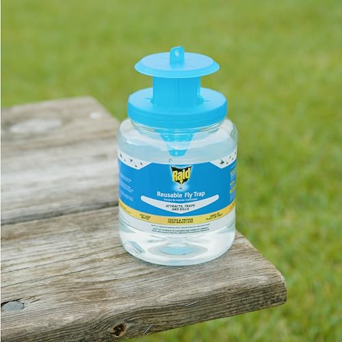 RAID Armadilha reutilizável para moscas