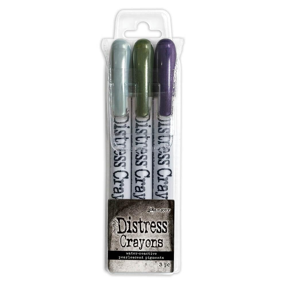 Ranger Tim Holtz Distress Crayon Pearl Set-Halloween Set #6
