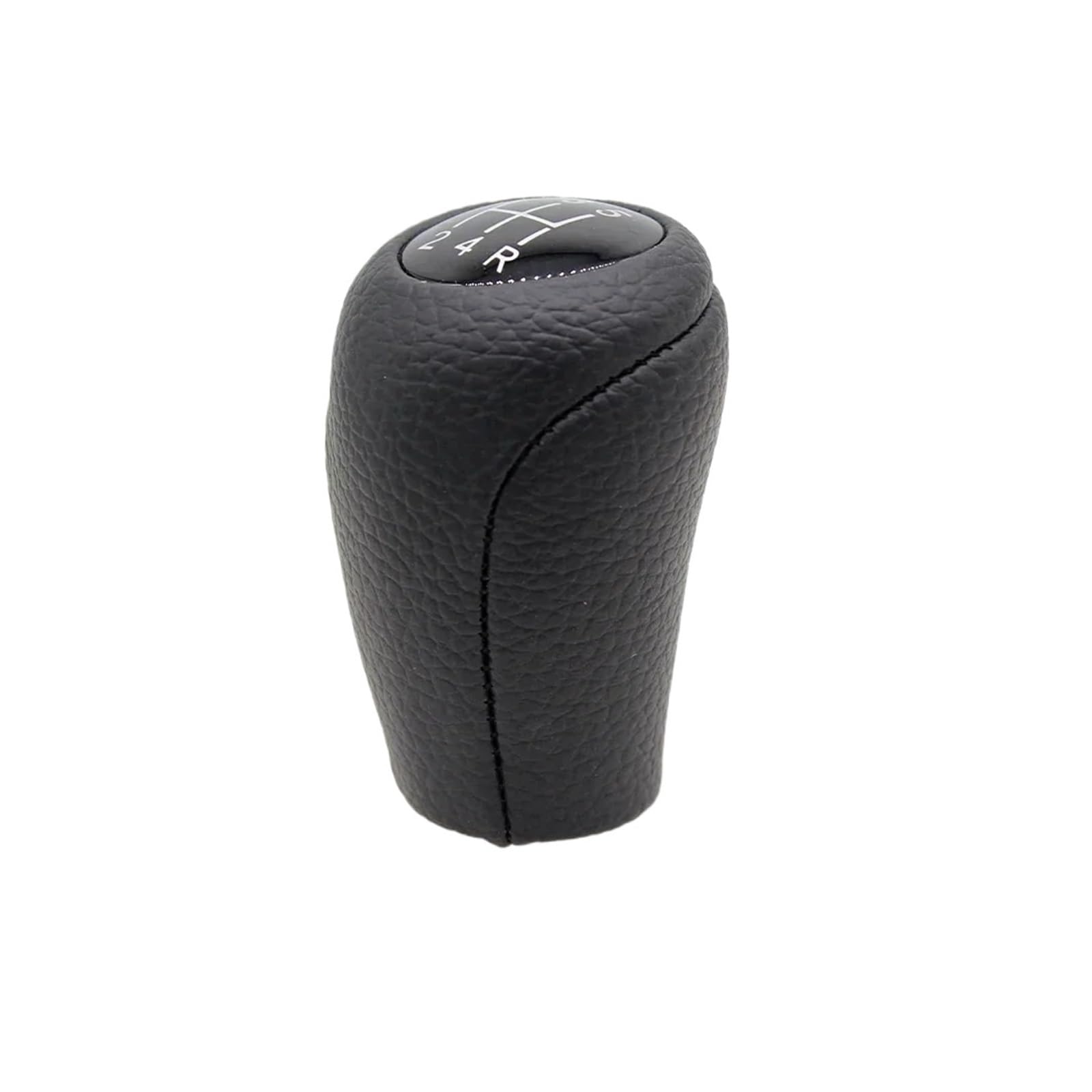 Jxewmtmc 5 Speed A For Mazda 3 5 6 Cx-7 Mx-5 Leather 5/6-Speed Gear Shift Knob Mt Shifter Lever Arm Headball Gear Stick Shift Cover(5 Speed A)