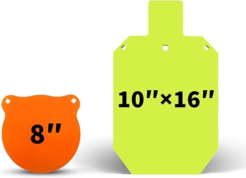 Vista 17 de Highwild Combo de objetivos de tiro de acero AR500 - 1/2" 3/8" de grosor