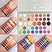 BINGBRUSH 39 Colors Magic Eyeshadow Palette Pro Matte Shimmer Glitter Makeup Pallet Palettes High Pigmented Eye Shadow Powder Natural Colors Long Lasting Waterproof (39 Colors)