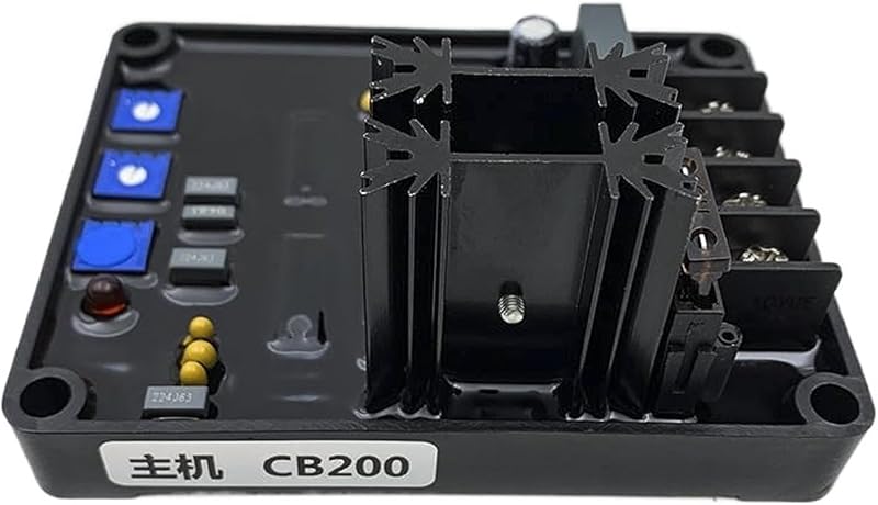 1 Uds 200 regulador de voltaje conjunto generador sin escobillas regulador de voltaje automático 180 estabilizador de voltaje (CB180 auxiliar Original)