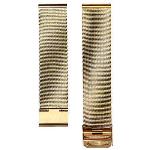 Correa de metal para reloj de 18mm ideal para reuniones de negocios