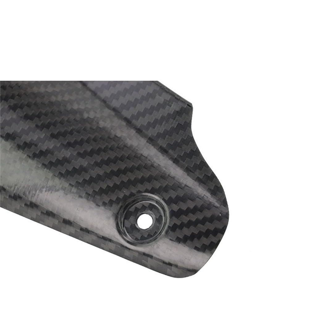 Moto scarico tubo marmitta copertura paracalore per BMW R1200GS 2013-2018 R1250GS 2019-2023 tubo paracalore link marmitta protettore curvo copertura in fibra di carbonio stile