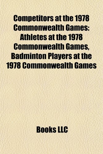 Competitors at the 1978 Commonwealth Games: Athletes at the 1978 Commonwealth Games, Badminton Players at the 1978 Commonwealth Games