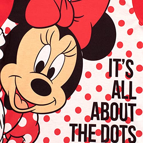 Disney Girls Minnie Mouse Pyjamas Kids Short Minnie PJs3