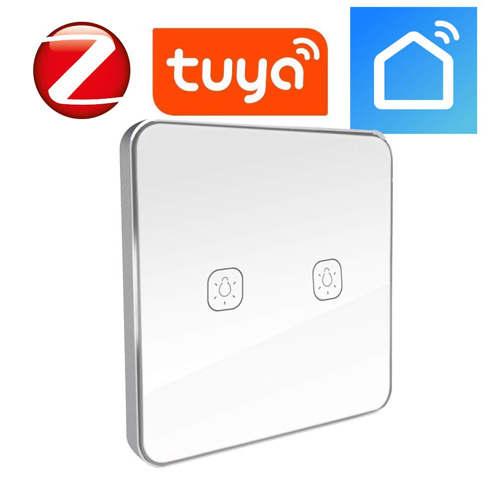 Control remoto RTX de 2 canales ZigBee Tuya - Control de escenario - Encienda los dispositivos inteligentes conectados en la aplicación Tuya