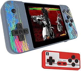 Edinber Handheld Game Console, Portable Video Game with 3.5-inch Large Screen and Built-in 800 Classic Games USB Rechargeable Electronic Game Console