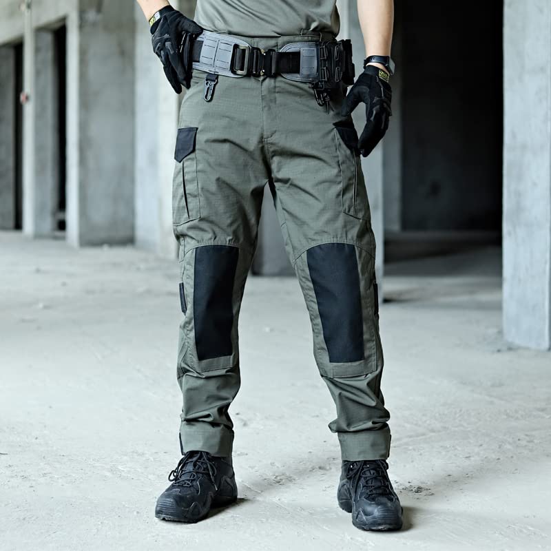 Pantalon tactique multi-poches résistant et indéchirable