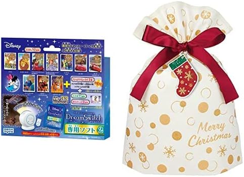 Amazon Co Jp ディズニー ディズニー ピクサーキャラクターズ Dream Switch ドリームスイッチ 専用ソフト2 インディゴ クリスマス ラッピング袋 グリッターバッグl スノーバブルゴールド Iv ミニカード付 Xg991 文房具 オフィス用品