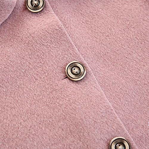 Girls Spring And Autumn New Medium Children's Double Woolen Coat Korean Version Of Casual Jacket for Autumn Winter2