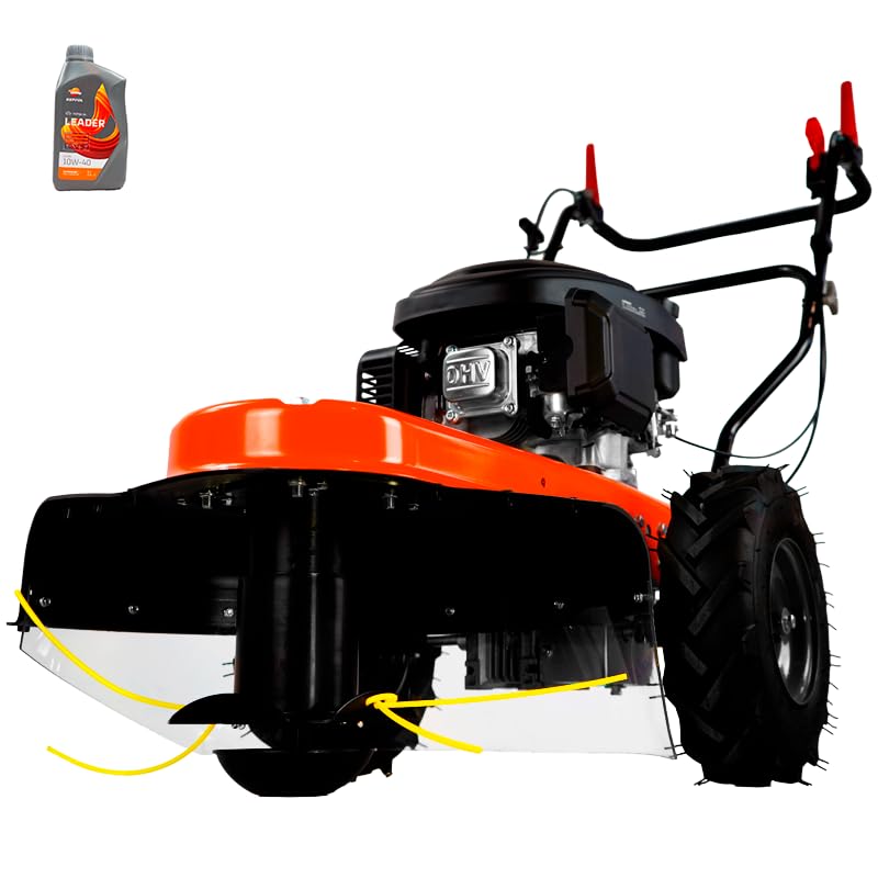 SAKAWA Desbrozadora Autopropulsada Ruedas 1GTA60 + Aceite 4 Tiempos