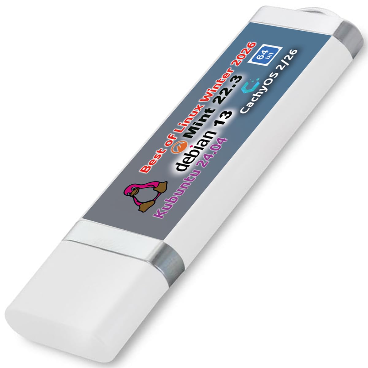 NEIF Software Best of Linux Edition Winter 2026 (64 Bit) auf USB-Stick