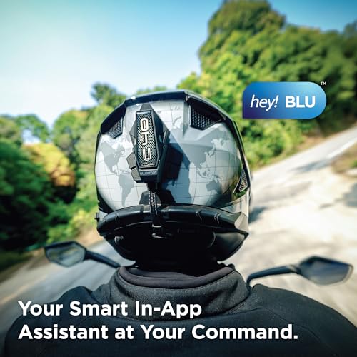 Image of BluArmor C40 RIDEGRID 2.0 Mesh Helmet Intercom - Up to 20 Riders, eRIDEGRID Cloud Channel, AUDIOWEAVE Multi-Stream Audio, Crash Detection SOS, Bluetooth 5.3, IP67