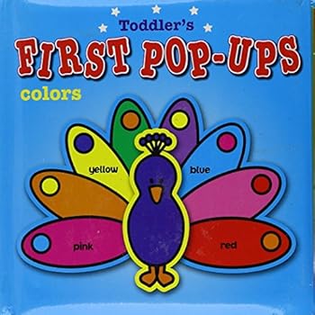 Hardcover Toddler's First Pop-Ups: Colors Book