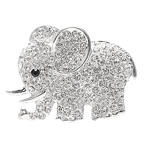 Désodorisant de voiture Bling Accessoires de voiture Aroma Vent Clip de parfum Car Smell Air Outlet Clip In Car Ornements Diamond Crystal Elephant Auto Interior Decor Cover