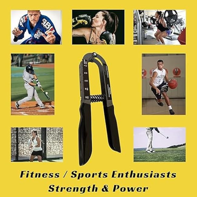 Stovall Adjustable Grip Strength Trainer | Professional Physical Therapy Hand Grip Exerciser | Rehab Hand Exerciser with Resistance from 5 to 150 lbs, Made In The USA