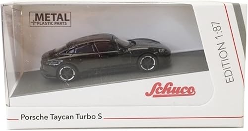 Miniatura 3 de Schuco 187 Porsche Taycan Black 452655900 Envío desde Canadá