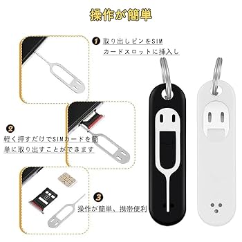 Amazon.co.jp: SIMカード 交換部品 SIMカードスロット取り出し用