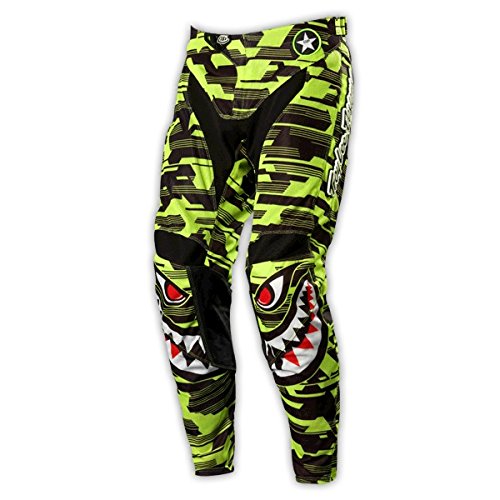 Troy Lee Designs Youth GP Air P-51 Pants - Youth 28/Yellow/Black