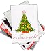 Set of 5 "DRUGS" Funny Christmas Card by LOCKER ROOM TALK CARDS with Envelopes 5x7 inch Weed Marijuana Cannabis